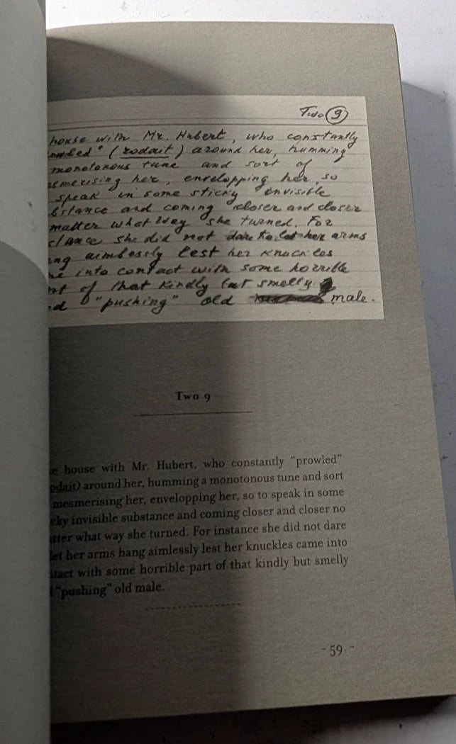 The Original of Laura, published praise page