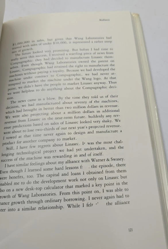 Lessons: An Autobiography by An Wang and Eugene Linden - copy photograph 8