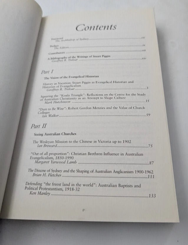 Making History for God: Essays on Evangelicalism, Revival and Mission: In Honour of Stuart Piggin, Master of Robert Menzies College, 1990-2004