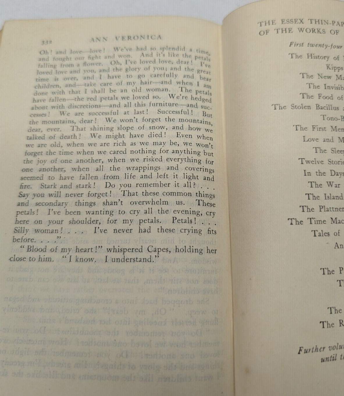 Ann Veronica by Hg Wells - book detail 11