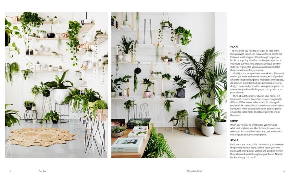 Plant Style: How to greenify your space - book detail 6