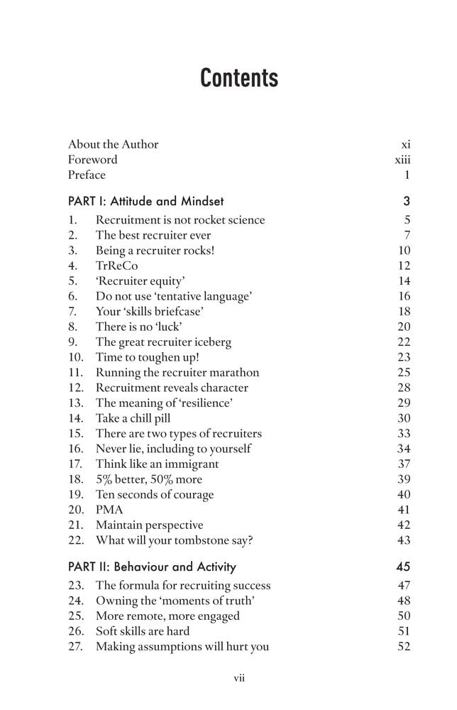 Recruit The Savage Way: Skills, attitudes & tactics to be outstanding recruit - book detail 3