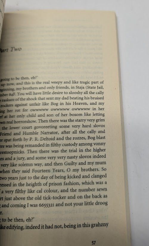 Clockwork Orange by Anthony Burgess - book detail 6