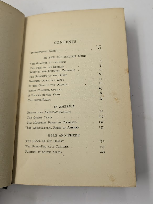 My Life in the Open Will H Ogilvie Signed Memoir Australia Bush Poetry - book detail 8
