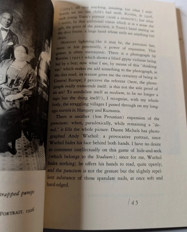 Camera Lucida: Reflections on Photography, copy photograph 7