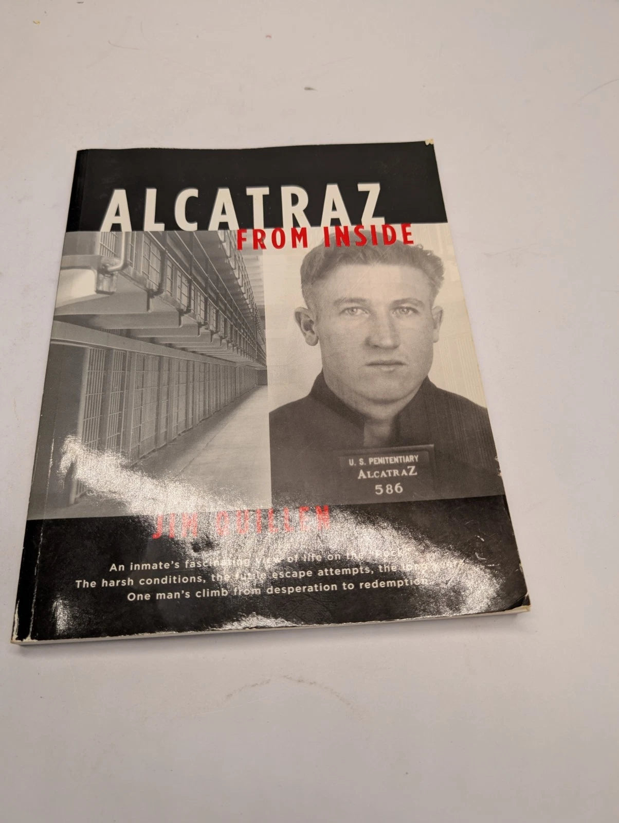 Alcatraz From the Inside by Jim Quillen Paperback 1990 Jail Prison