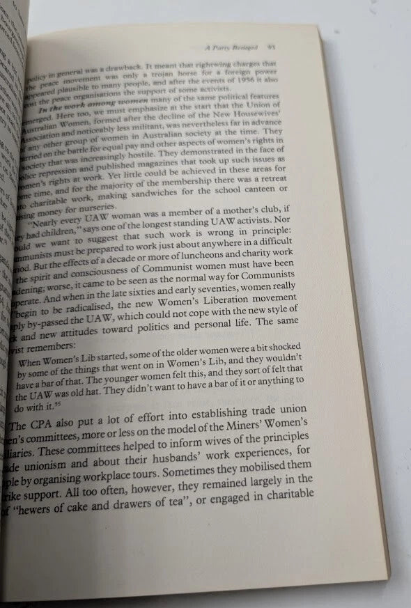 Into the Mainstream: The Decline of Australian Communism, actual copy photograph 8