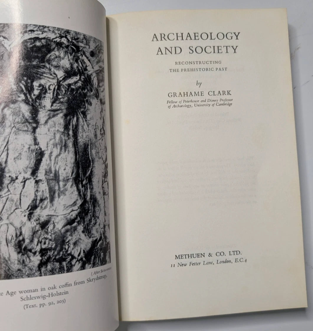 Archaeology and Society Grahame Clark 1972 Paperback Archaeology History