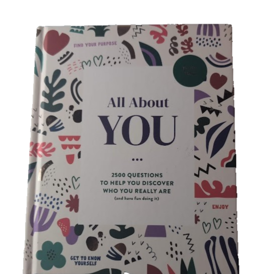 All About You 2500 Questions Discover Who You Really Are - book detail 2