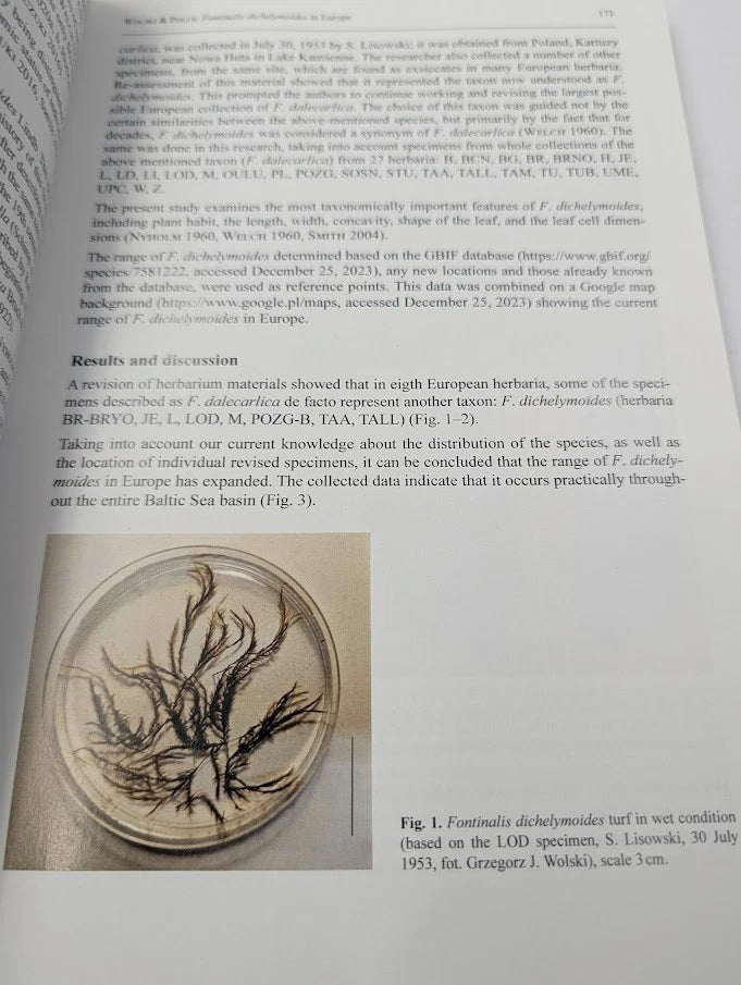 Herzogia, Vol. 37 No. 2 (December 2024), 2024 paperback, copy photograph 6