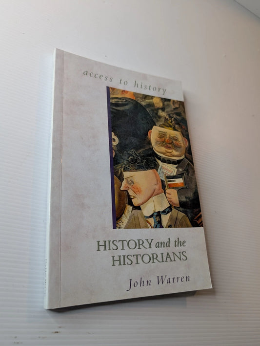 History and the Historians, actual book photo 2