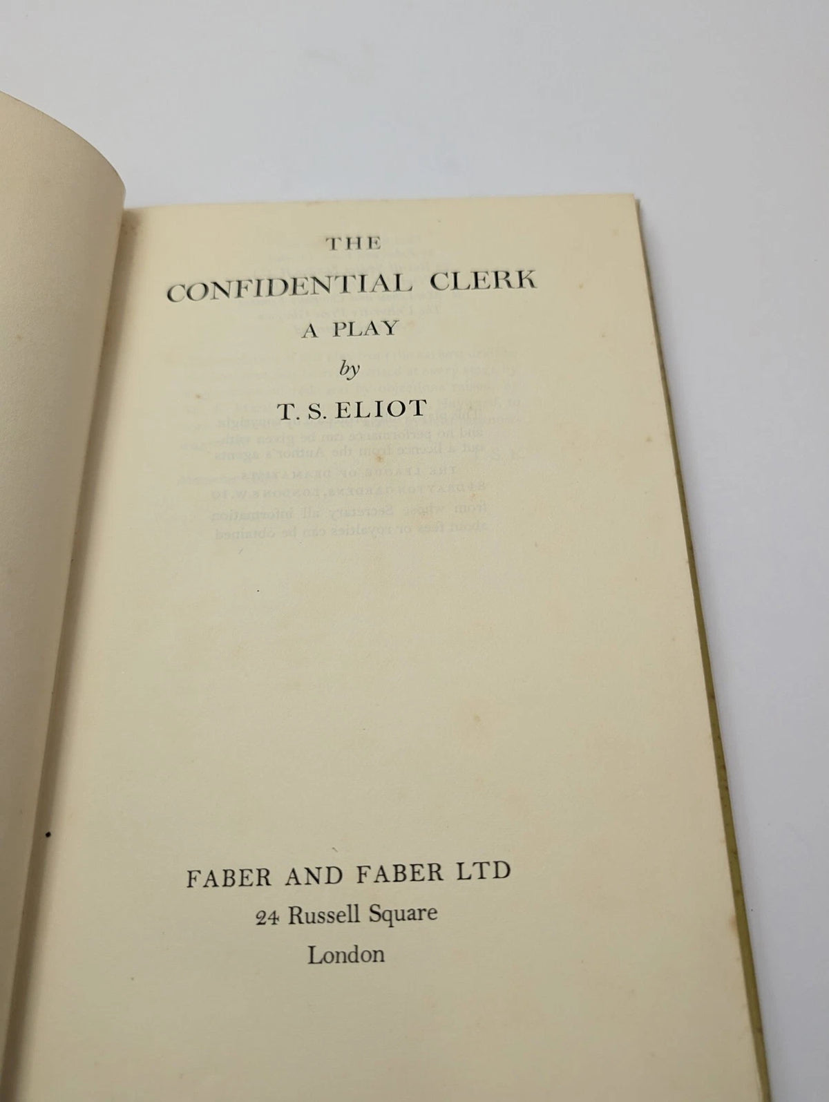 The Confidential Clerk, photograph 12