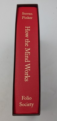 How The Mind Works by Steven Pinker Folio Society Hardcover 2013 1st with case