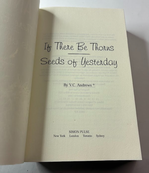 If There Be Thorns / Seeds of Yesterday, photo 4