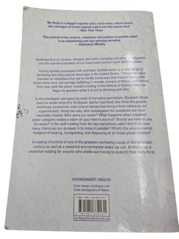 Bottlemania: How Water Went on Sale and Why We Bought It, photo 2