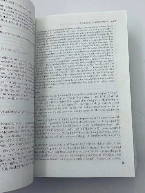 Principles of Australian Contract Law: Two-Book Bundle