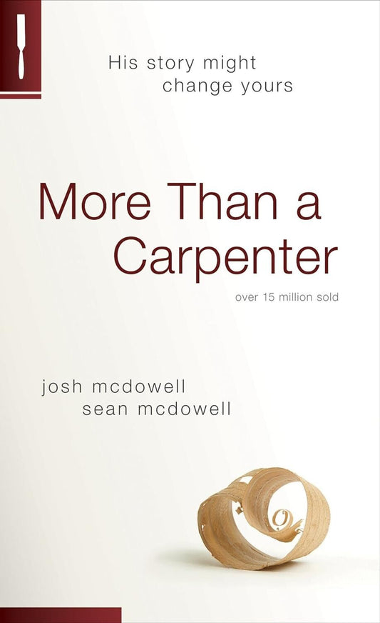 More Than a Carpenter by Josh D McDowell (Paperback, 2009) Religious, Christian