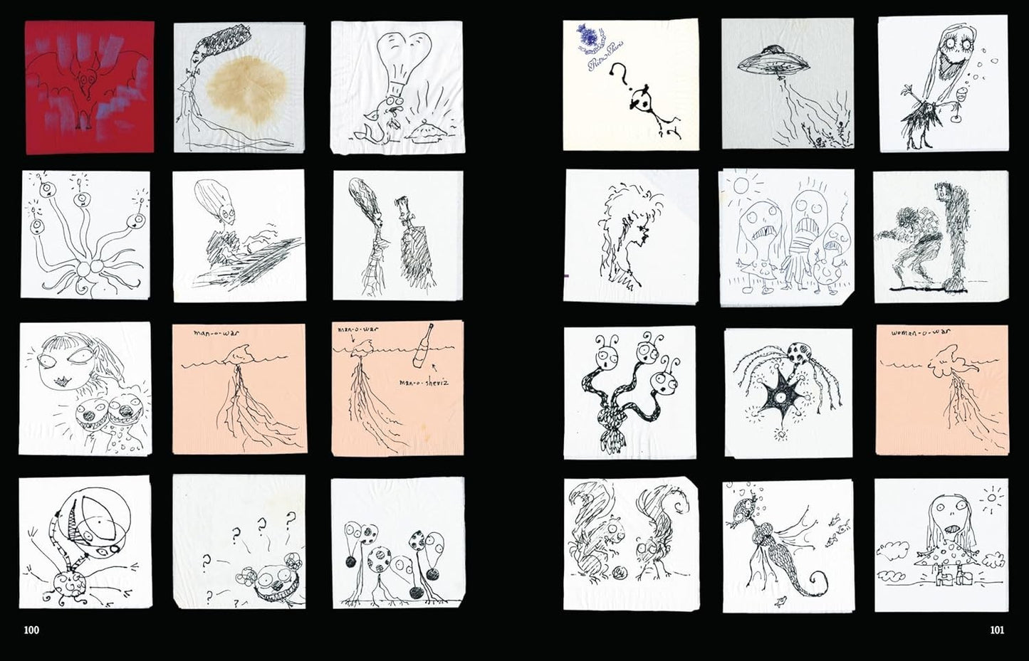 Tim Burton Designing Worlds Art Film Concept Design Visual Book - Cinema