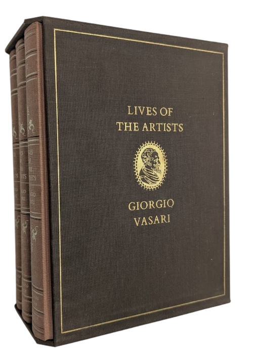 Lives of The Artists by  Giorgio Vasari Folio Society - 3 Volumes