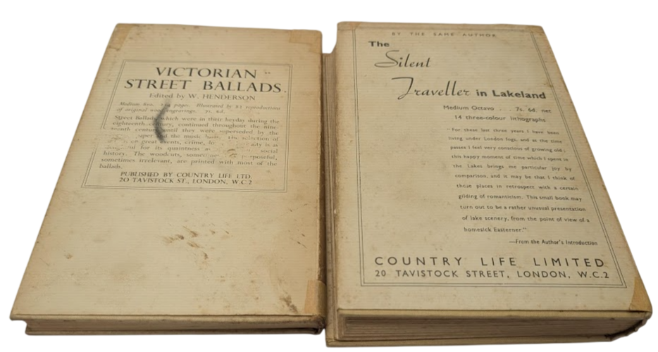The Silent Traveller  - A Chinese artist in London + A Chinese artist in Lakeland 2 Volumes by Chiang Yee