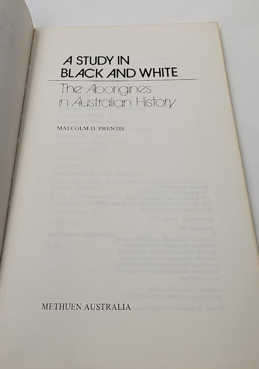 A Study in Black and White Aborigines in Australian History