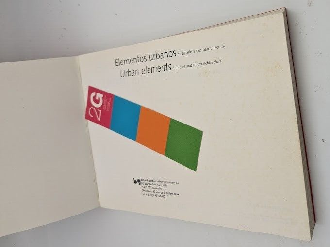 Urban Elements Furniture & Microarchitecture - Elementos Urbanos Mobiliario HC