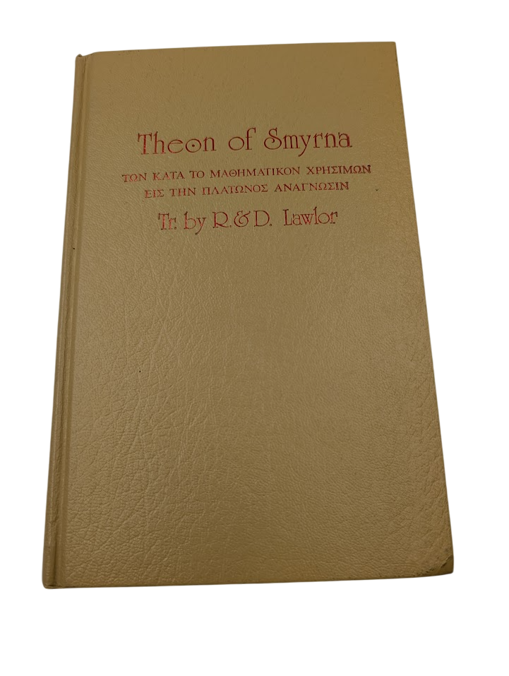 Theon of Smyrna: Mathematics Useful for Understanding Plato or Pythagorean maths