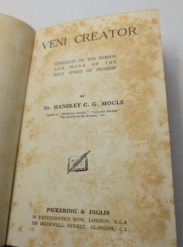 Veni Creator - Thoughts on the Holy Spirit of Promise 1 - 890 work