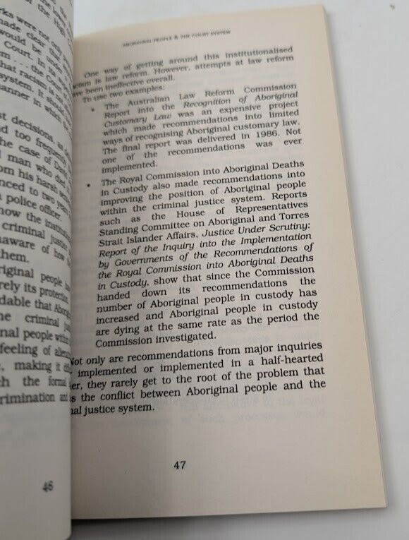 Aboriginal Dispute Resolution Larissa Behrendt 1995 Indigenous Law Anthropology
