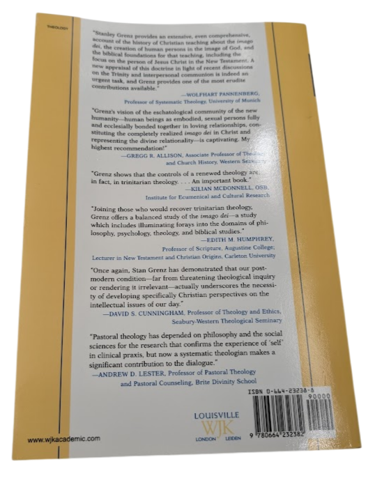 The Social God and the Relational Self: A Trinitarian Theology of the Imago Dei