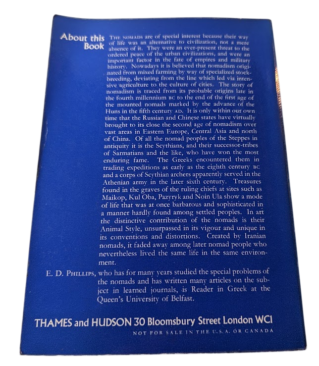 The Royal Hordes by E. D. Phillips – actual book photo