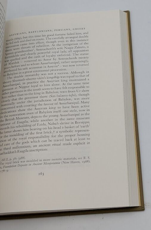 Babylon - Joan Oates Folio Society w/ case (HC, 2005) Ancient Civilization