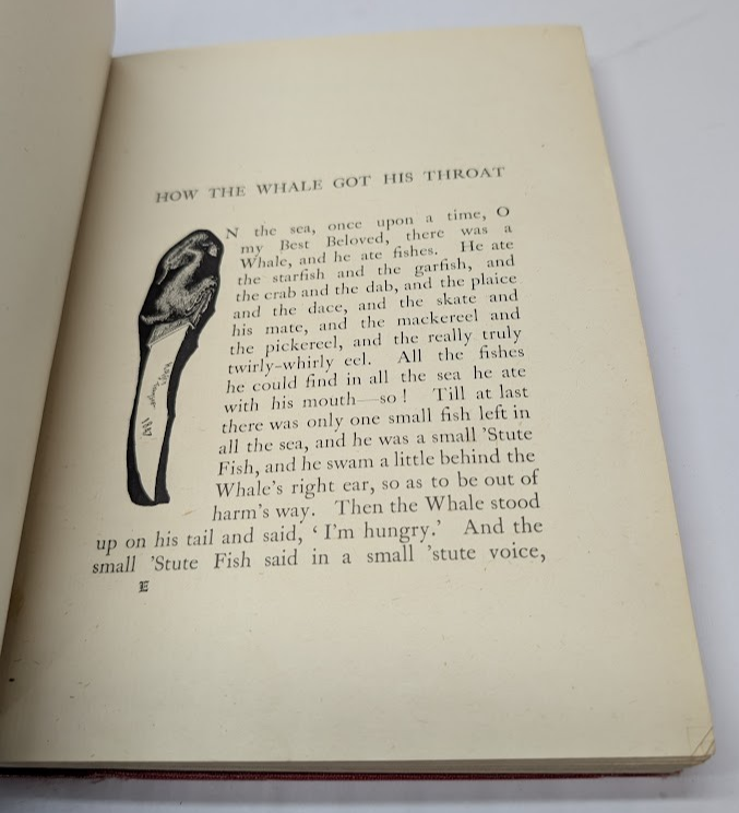 Just So Stories Rudyard Kipling Folio Society Illustrated Classic  NO case