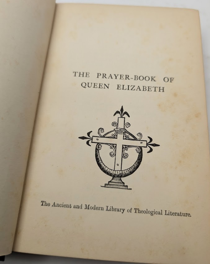 Prayer-Book of Queen Elizabeth 1559 Occasional Forms