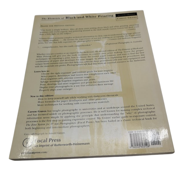The Elements of Black and White Printing