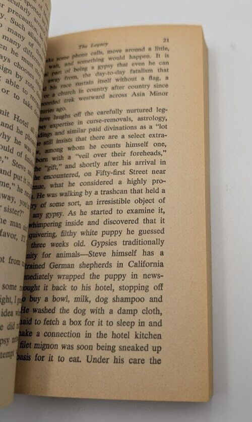 King of the Gypsies: The Incredible But True Story by Peter Maas Paperback, 1977