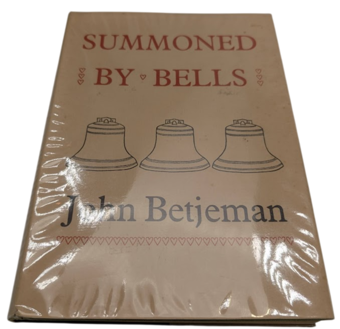 Summoned by Bells by John Betjeman 1960 Hardcover Poetry Memoir