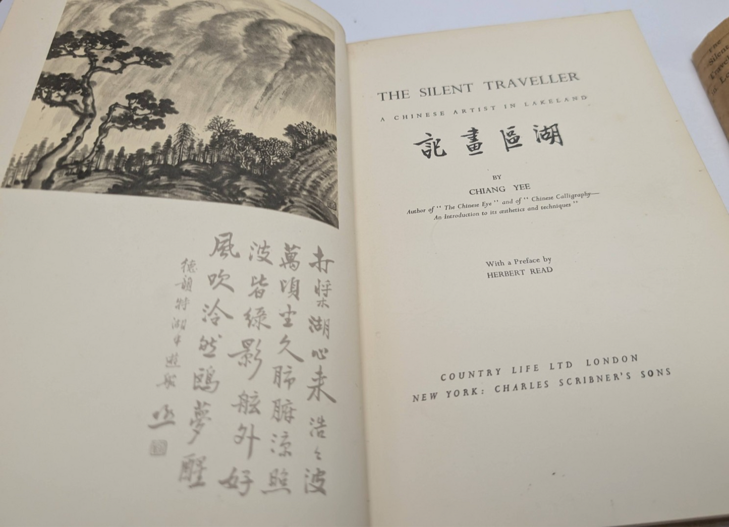 The Silent Traveller  - A Chinese artist in London + A Chinese artist in Lakeland 2 Volumes by Chiang Yee