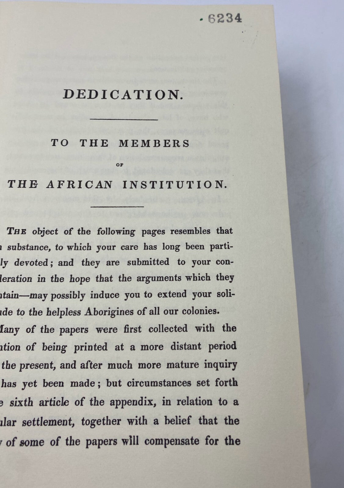 Humane Policy Or Justice to the Aborigines of New Settlements 1968 printing