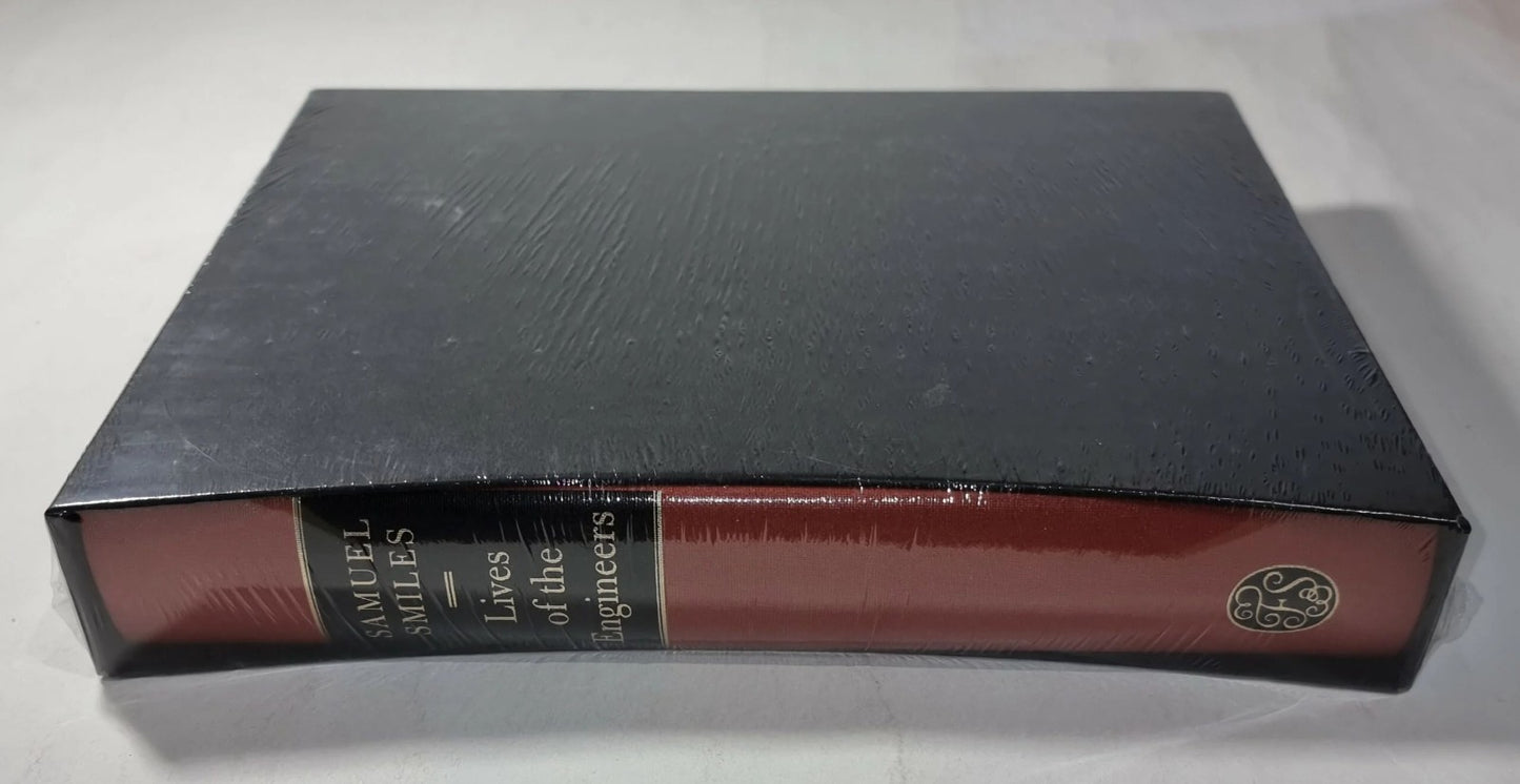 Lives of the Engineers Samuel Smiles Folio Society HC with Slipcase New & Sealed