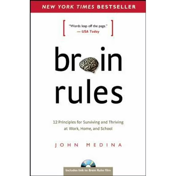 Brain Rules 12 Principles Surviving Thriving Work Home School