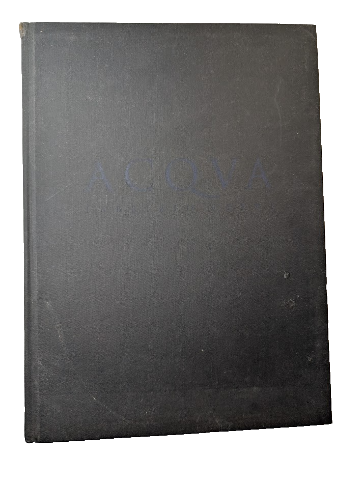 Fabrizio Ferri ACQVA Photography (Hardcover) 1st Edn (Acqua)