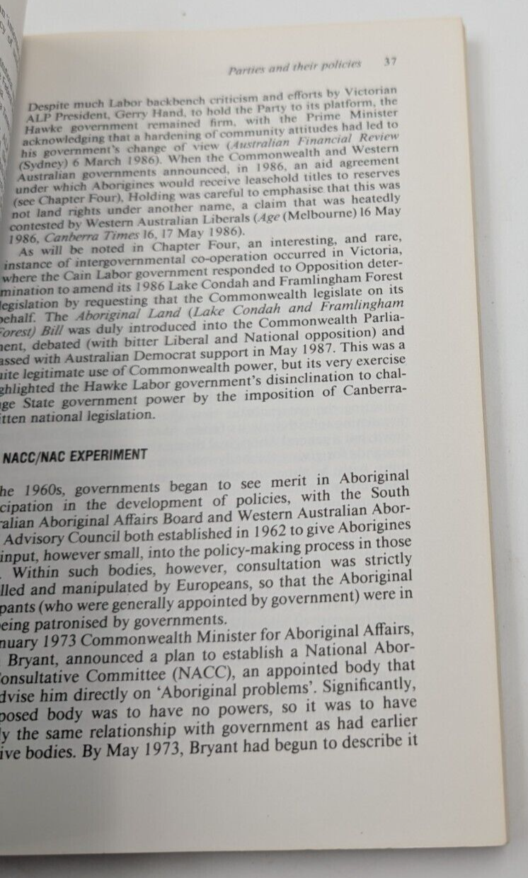 Aborigines and Political Power
