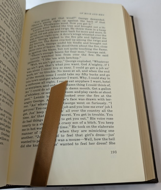 John Steinbeck- Tortilla Flat, Of Mice and Men, Cannery Row. Franklin Library Leather Bound Edition