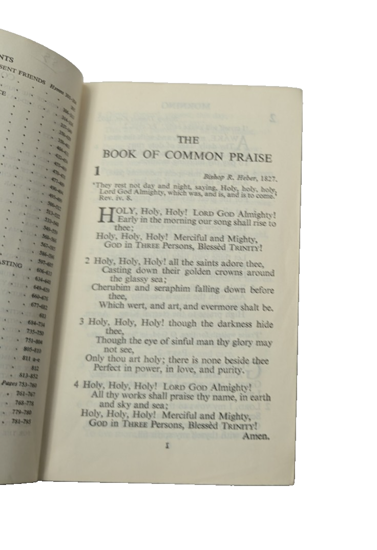 The Book of Common Praise with Australian Supplement Words Edition OUP HC circa. 1950s