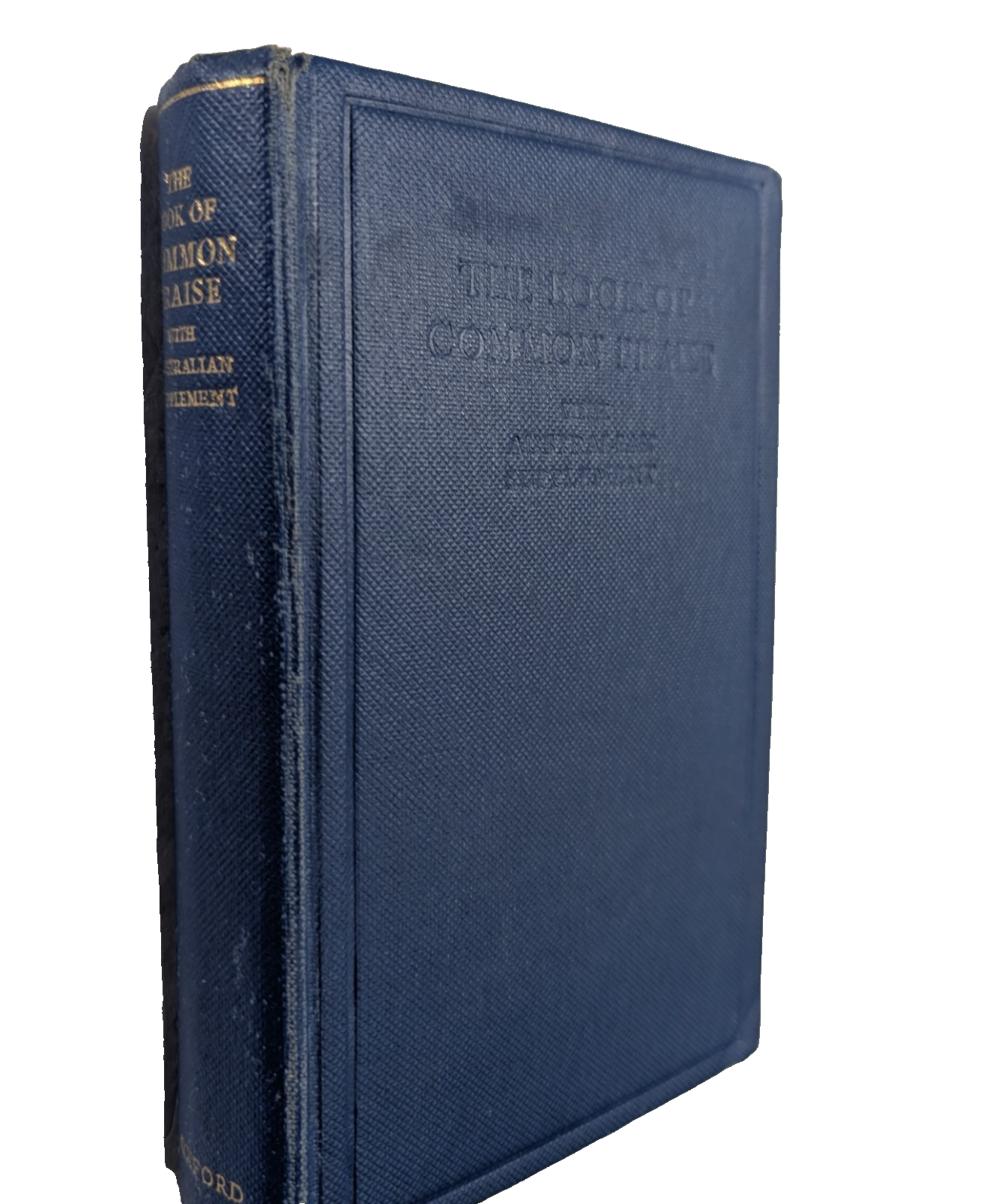 The Book of Common Praise with Australian Supplement Words Edition OUP HC circa. 1950s