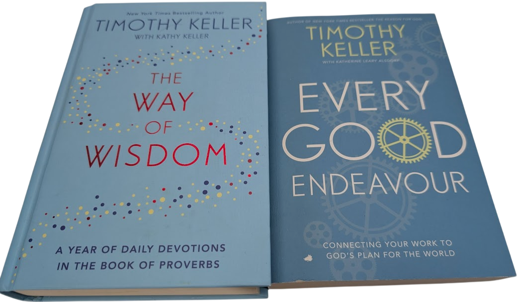 Timothy J Keller 2-in-1 Books (Way of Wisdom + Every Good Endeavour)