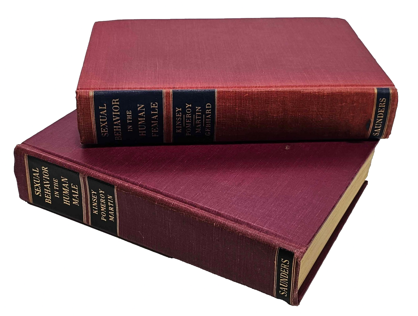 Kinsey Reports Sexual Behavior in the Human Male (1948) & Female (1953) 2 x  HCs