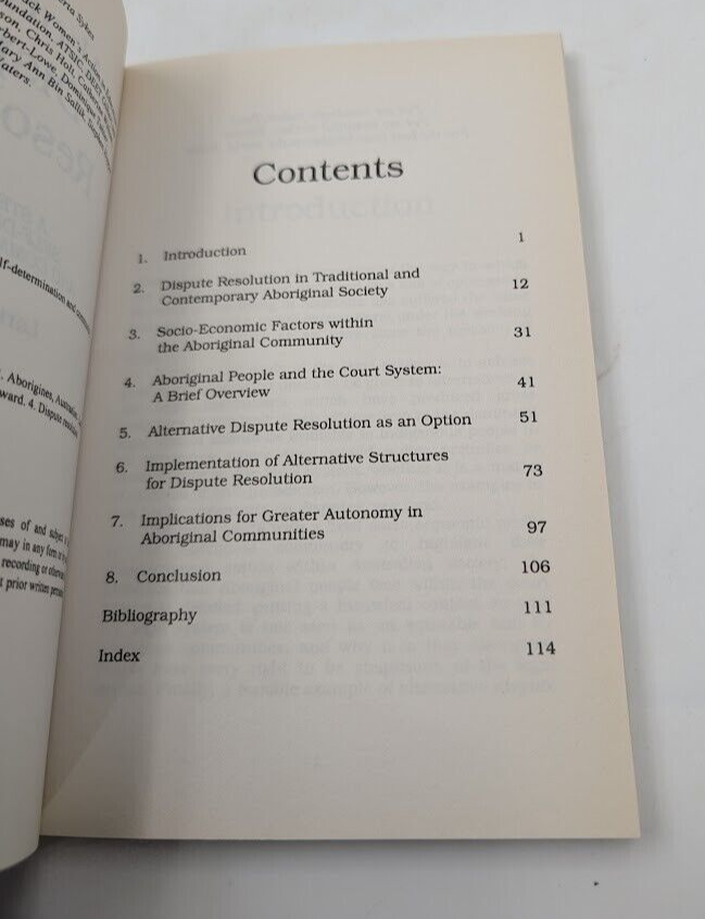 Aboriginal Dispute Resolution Larissa Behrendt 1995 Indigenous Law Anthropology