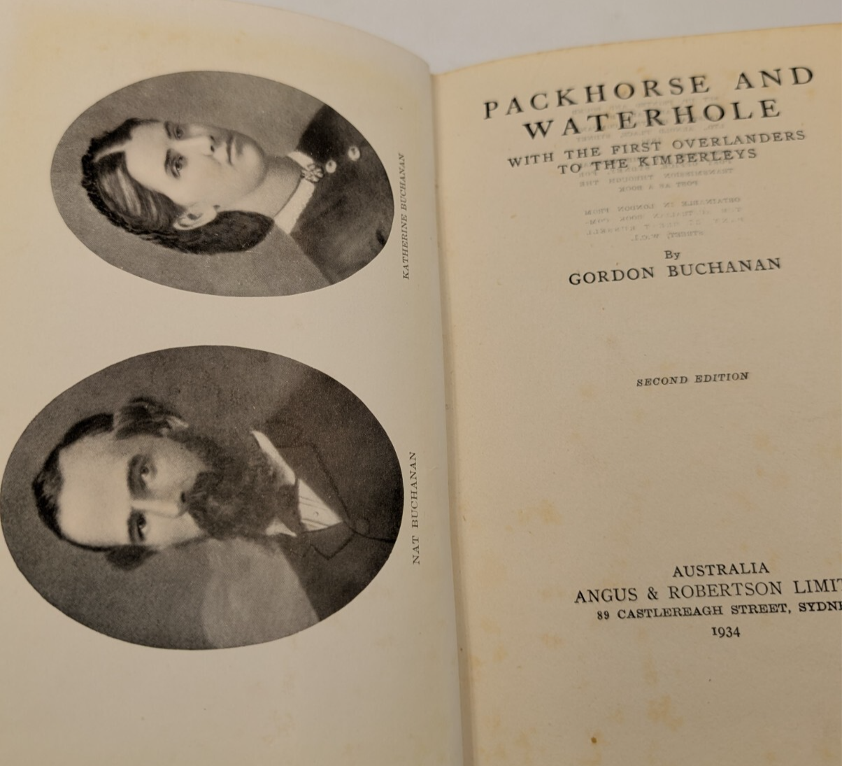 Packhorse and Waterhole by (Hardcover, 1933) Autobiography